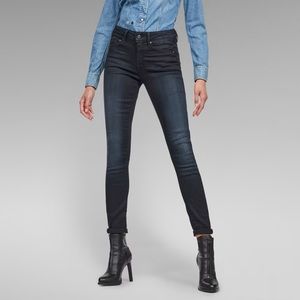 G-Star Raw 3301 High Waist Skinny Jeans